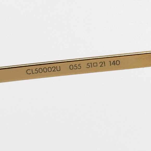 NEW CELINE CL 50002U 055 WOMEN LIGHT HAVANA EYEGLASSES CELINE CL50002U 055 - Picture 9 of 11